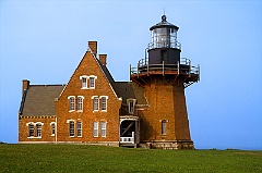 Block Island Southeast Lighthouse with Its Gothic Architecture